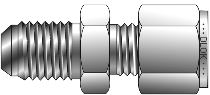 37° Flare Connector (For Fractional Tube)